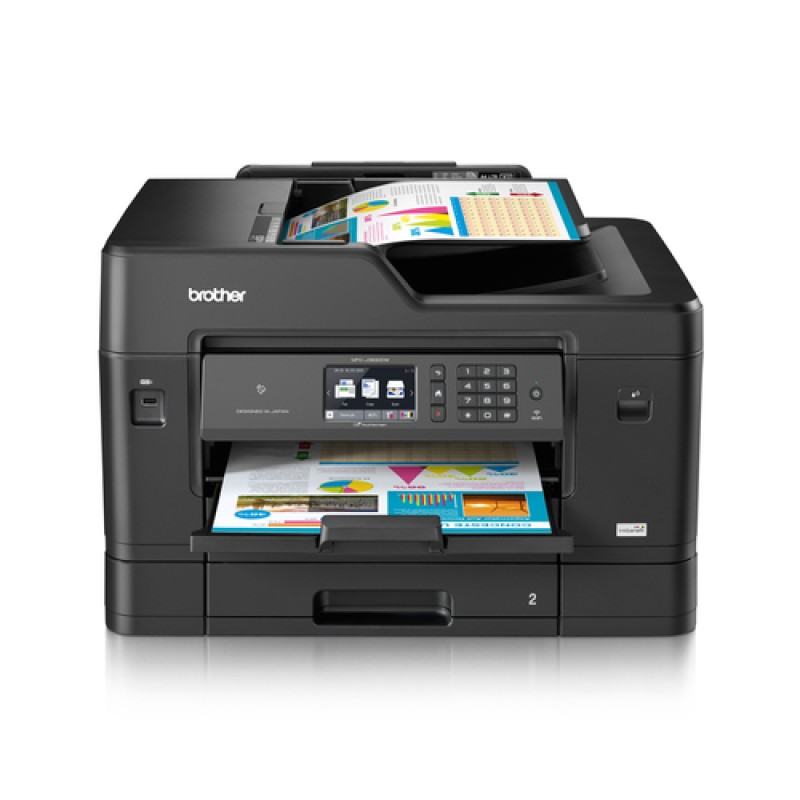 Brother MFC-J3930DW A3/A4 Wi-Fi + Tarayıcı + Fotokopi + Fax Renkli Çok Fonksiyonlu Mürekkep Püskürtmeli Yazıcı T16829 Brother MFC-J3930DW A3/A4 Wi-Fi + Tarayıcı + Fotokopi + Fax Renkli Çok Fonksiyonlu Mürekkep Püskürtmeli Yazıcı T16829