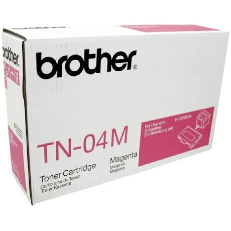 Brother TN-04M Kırmızı Orjinal Toner - HL-2700CN / MFC-9420 T7118 Brother TN-04M Kırmızı Orjinal Toner - HL-2700CN / MFC-9420 T7118