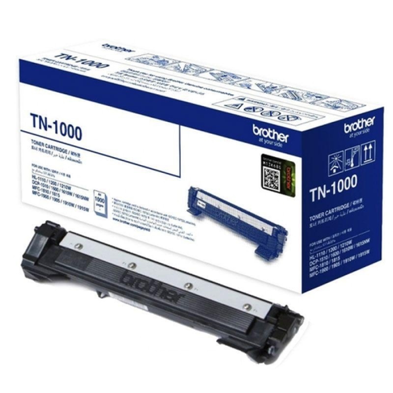 Brother TN-1000 Siyah Orjinal Toner - HL-1110 / DCP-1510 Brother TN-1000 Siyah Orjinal Toner - HL-1110 / DCP-1510