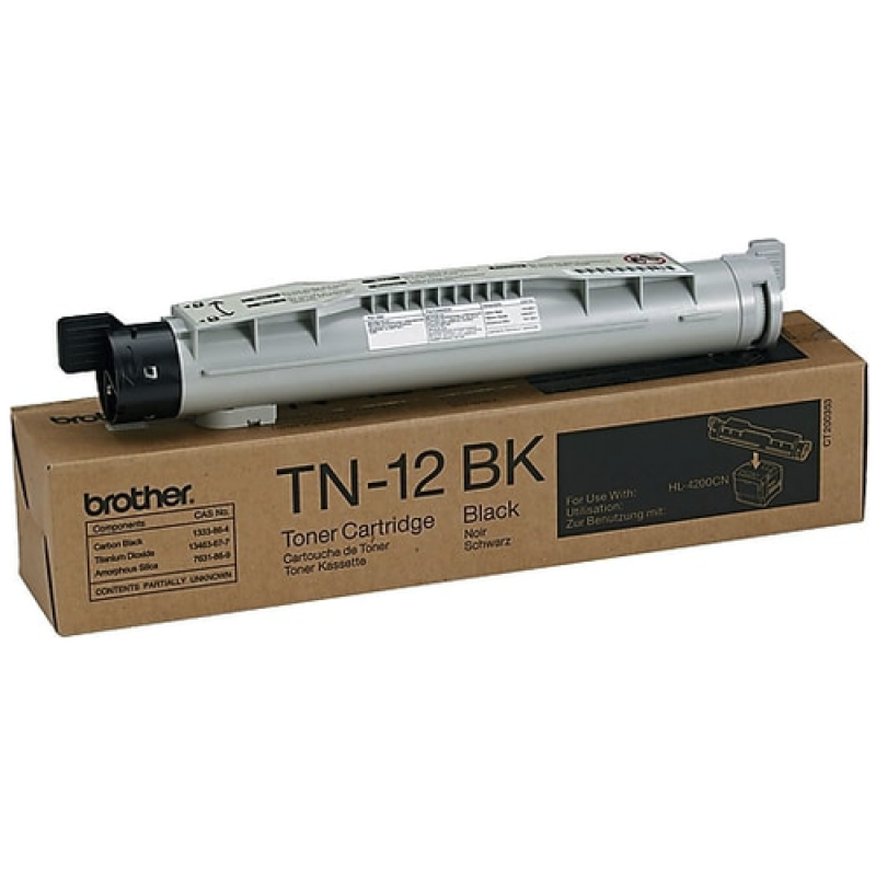 Brother TN-12BK Siyah Orjinal Toner - HL-4200CN T11675 Brother TN-12BK Siyah Orjinal Toner - HL-4200CN T11675