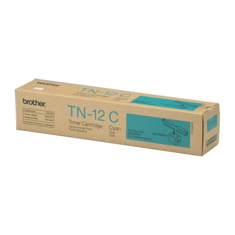 Brother TN-12C Mavi Orjinal Toner - HL-4200CN T11676 Brother TN-12C Mavi Orjinal Toner - HL-4200CN T11676