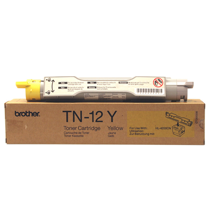 Brother TN-12Y Sarı Orjinal Toner - HL-4200CN T11679 Brother TN-12Y Sarı Orjinal Toner - HL-4200CN T11679