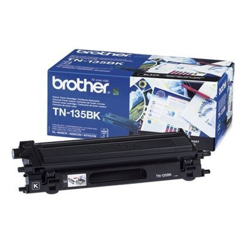 Brother TN-135BK Siyah Orjinal Toner - DCP-9040 / HL-4040 T6403 Brother TN-135BK Siyah Orjinal Toner - DCP-9040 / HL-4040 T6403