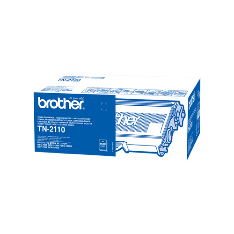 Brother TN-2110 Siyah Orjinal Toner - DCP-7030 Brother TN-2110 Siyah Orjinal Toner - DCP-7030