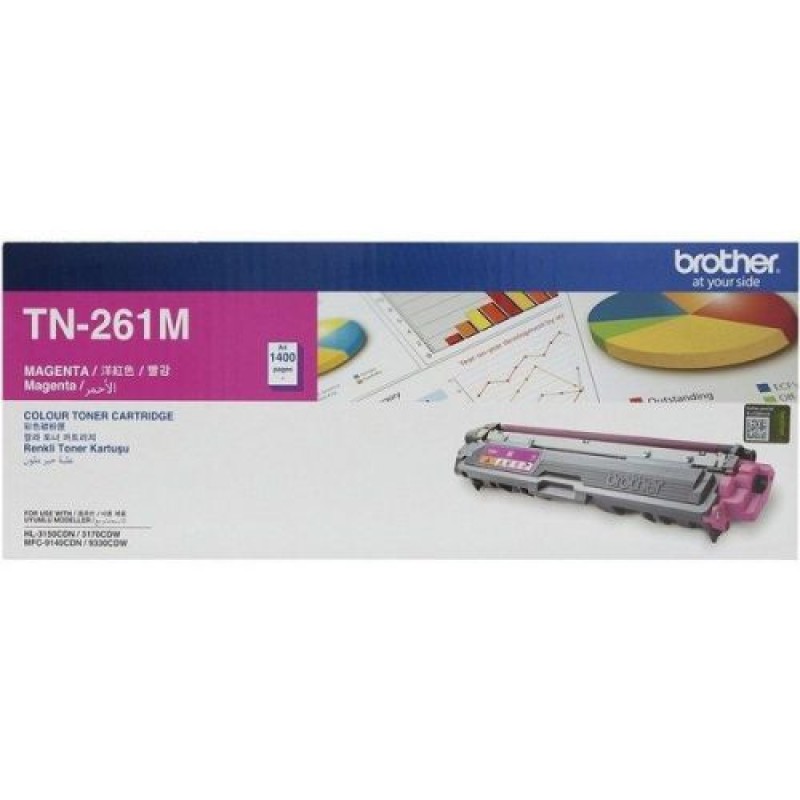 Brother TN-261M Kırmızı Orjinal Toner - HL-3150CDN T9327