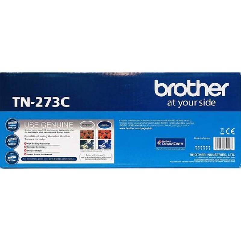 Brother TN-273C Mavi Orjinal Toner - HL-L3270CDW T13391 Brother TN-273C Mavi Orjinal Toner - HL-L3270CDW T13391