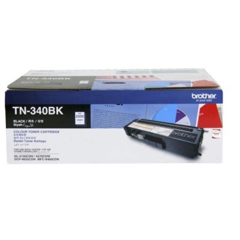 Brother TN-340BK Siyah Orjinal Toner - MFC-9970CDW T3701 Brother TN-340BK Siyah Orjinal Toner - MFC-9970CDW T3701