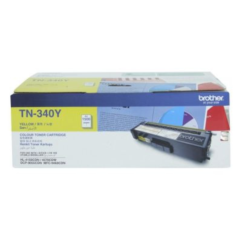 Brother TN-340Y Sarı Orjinal Toner - MFC-9970CDW T3699 Brother TN-340Y Sarı Orjinal Toner - MFC-9970CDW T3699