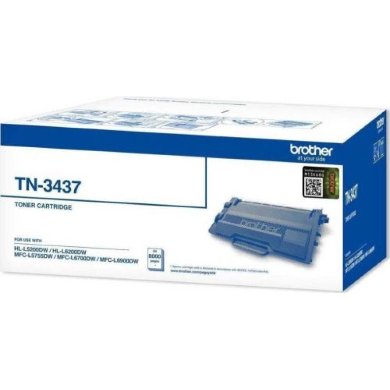 Brother TN-3437 Orjinal Toner - HL-L5200 / HL-L6200 / MFC-L6700 T9908 Brother TN-3437 Orjinal Toner - HL-L5200 / HL-L6200 / MFC-L6700 T9908