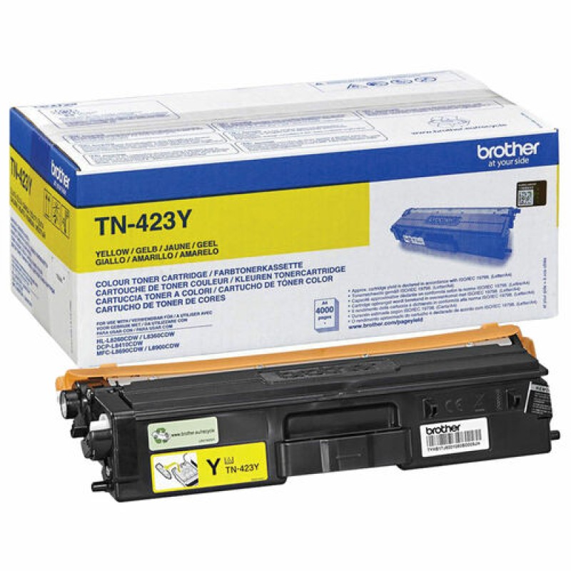 Brother TN-423Y Sarı Orjinal Toner - MFC-L8690CDW T16189 Brother TN-423Y Sarı Orjinal Toner - MFC-L8690CDW T16189