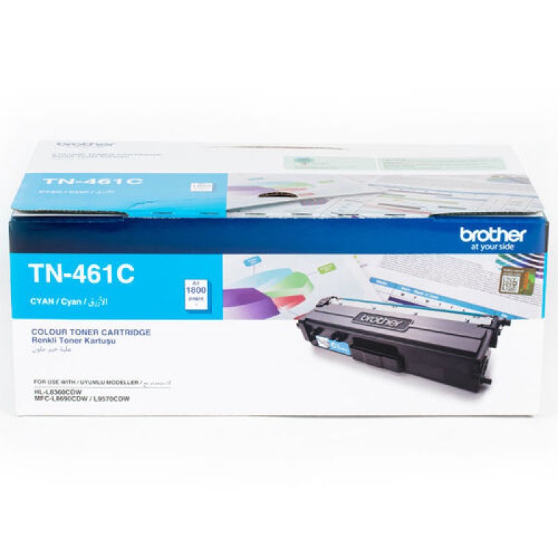 Brother TN-461C Mavi Orjinal Toner - MFC-L8690CDW / L8900CDW T14683 Brother TN-461C Mavi Orjinal Toner - MFC-L8690CDW / L8900CDW T14683