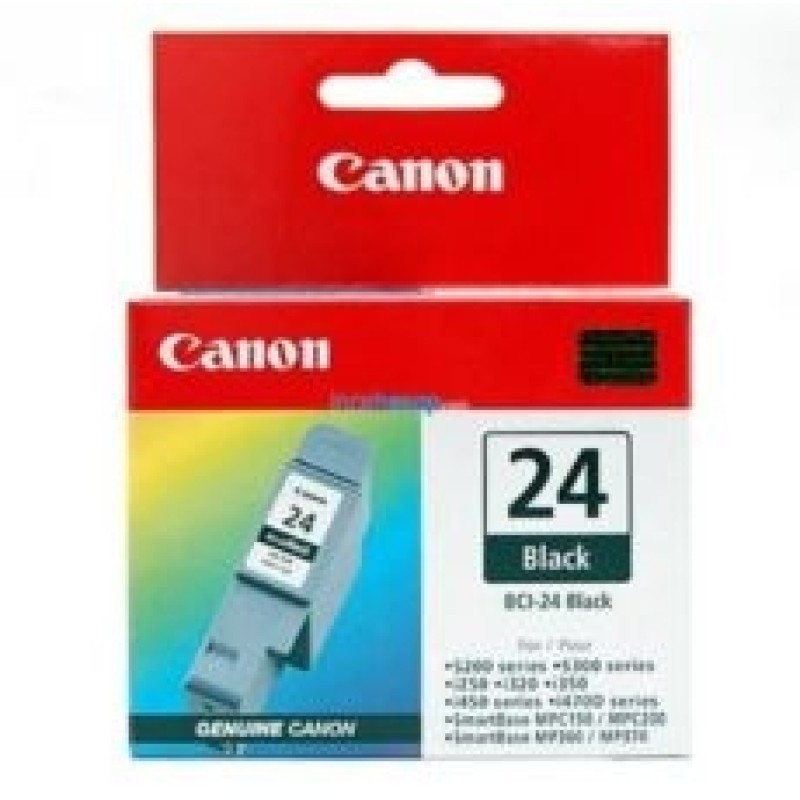 Canon BCI-24BK 6881A009 Siyah Orjinal Mürekkep Kartuş - i250 / i320 T2362 Canon BCI-24BK 6881A009 Siyah Orjinal Mürekkep Kartuş - i250 / i320 T2362