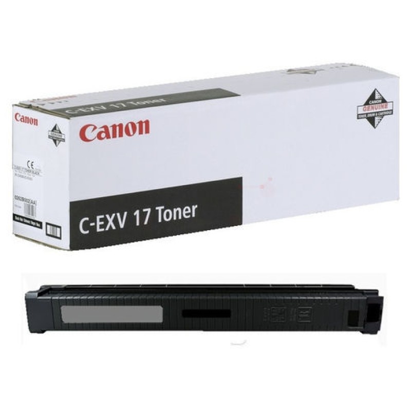 Canon C-EXV17 0262B002 Siyah Orjinal Toner - IR-C4080 / IR-C4580 T11377 Canon C-EXV17 0262B002 Siyah Orjinal Toner - IR-C4080 / IR-C4580 T11377