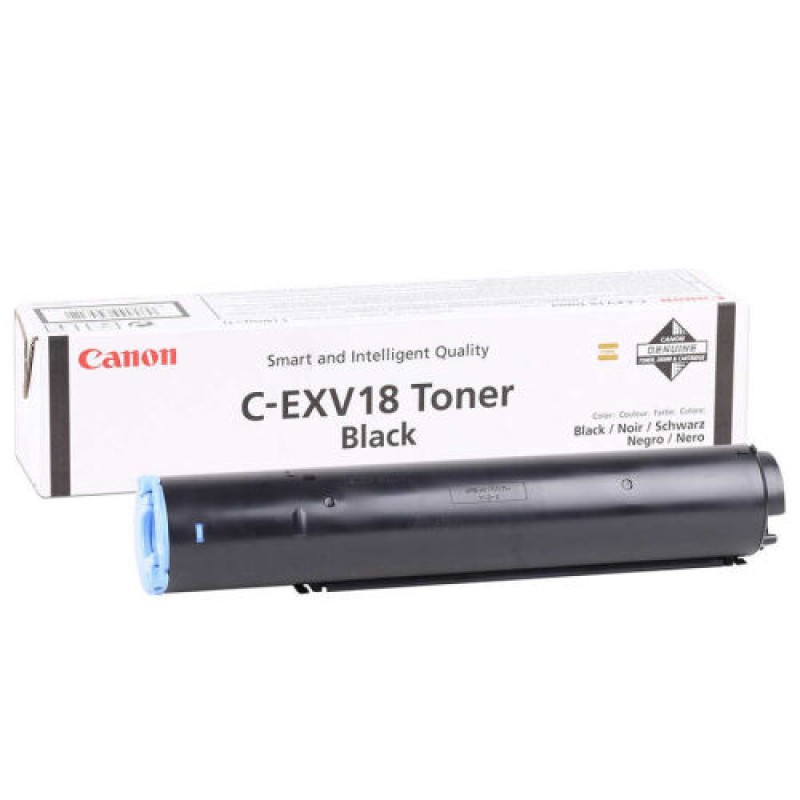 Canon C-EXV18 0386B002 Siyah Orjinal Toner - IR-1018 / IR-1022 T1077 Canon C-EXV18 0386B002 Siyah Orjinal Toner - IR-1018 / IR-1022 T1077
