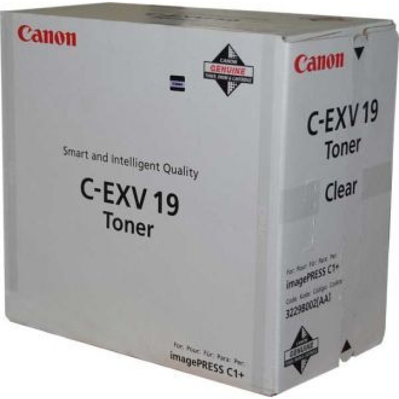 Canon C-EXV19 3231B001 Orjinal Temizleyici Toner - imagePRESS C1 T7355 Canon C-EXV19 3231B001 Orjinal Temizleyici Toner - imagePRESS C1 T7355