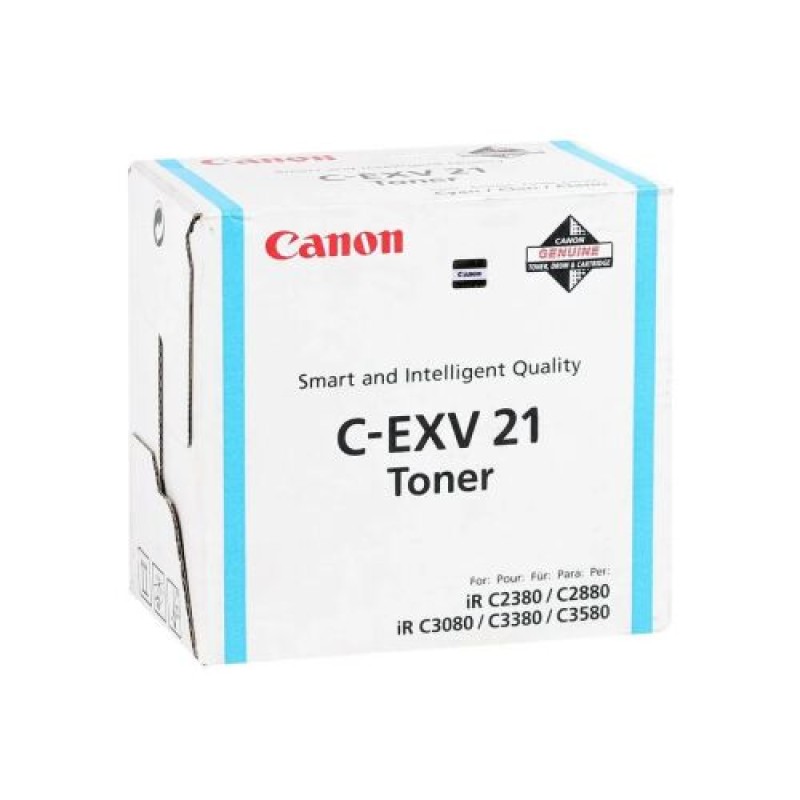 Canon C-EXV21C 0453B002 Mavi Orjinal Toner - IRC-2380 / IRC-2880 T4846 Canon C-EXV21C 0453B002 Mavi Orjinal Toner - IRC-2380 / IRC-2880 T4846