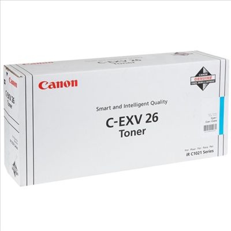 Canon C-EXV26C 1659B006AA Mavi Orjinal Toner - IR-C1021 / IR-C1022 T12044 Canon C-EXV26C 1659B006AA Mavi Orjinal Toner - IR-C1021 / IR-C1022 T12044