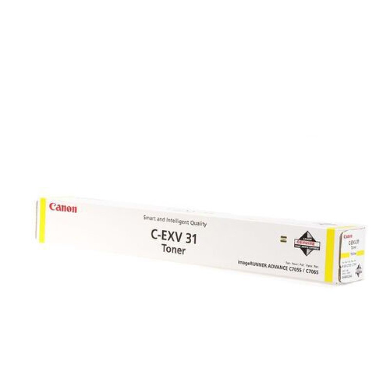 Canon C-EXV31Y 140200376 Sarı Orjinal Toner - C7055 / C7065 T7865 Canon C-EXV31Y 140200376 Sarı Orjinal Toner - C7055 / C7065 T7865
