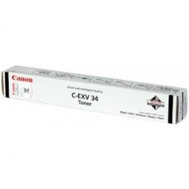 Canon C-EXV34BK 3782B002AA Siyah Orjinal Toner - IR-C2020 / IR-C2030 T4901 Canon C-EXV34BK 3782B002AA Siyah Orjinal Toner - IR-C2020 / IR-C2030 T4901