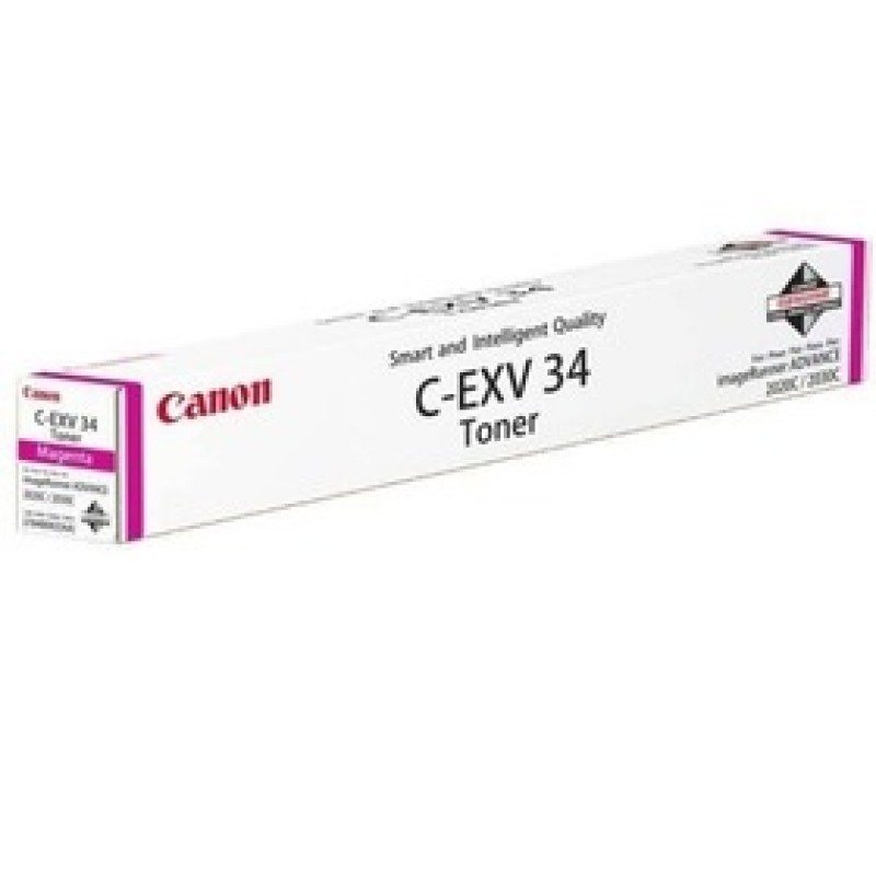 Canon C-EXV34M 3784B002AA Kırmızı Orjinal Toner - IR-C2020 / IR-C2030 T3518 Canon C-EXV34M 3784B002AA Kırmızı Orjinal Toner - IR-C2020 / IR-C2030 T3518