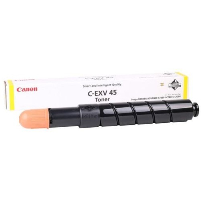 Canon C-EXV45 6948B002 Sarı Orjinal Toner - IR-C7260i / IR-C7270i / IR-C7280i T8812 Canon C-EXV45 6948B002 Sarı Orjinal Toner - IR-C7260i / IR-C7270i / IR-C7280i T8812