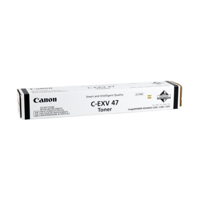 Canon C-EXV47 BK 8516B002 Siyah Orjinal Toner - IR-C250i / IR-C350i T7630 Canon C-EXV47 BK 8516B002 Siyah Orjinal Toner - IR-C250i / IR-C350i T7630