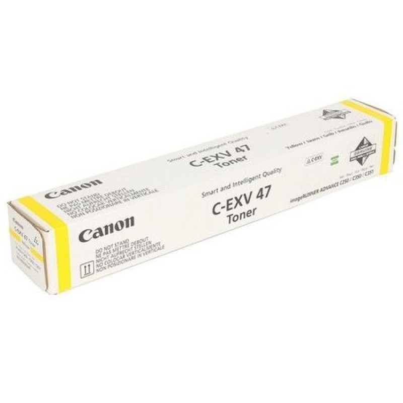 Canon C-EXV47 Y 8519B002 Sarı Orjinal Toner - IR-C250i / IR-C350i T9835