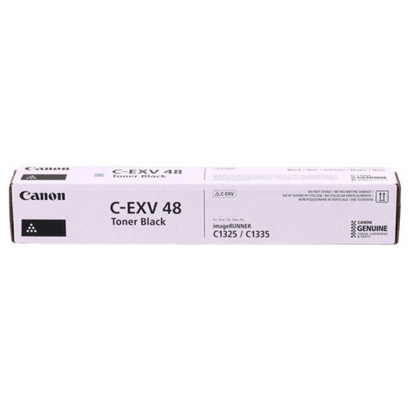 Canon C-EXV48 BK 9106B002 Siyah Orjinal Toner - IR-C1325 / IR-C1335 T12668 Canon C-EXV48 BK 9106B002 Siyah Orjinal Toner - IR-C1325 / IR-C1335 T12668