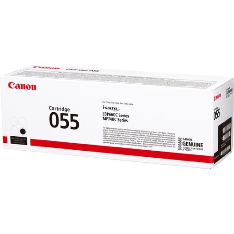 Canon CRG-055BK 3016C002 Siyah Orjinal Toner - LBP662Cdw / MF742Cdw T12580 Canon CRG-055BK 3016C002 Siyah Orjinal Toner - LBP662Cdw / MF742Cdw T12580
