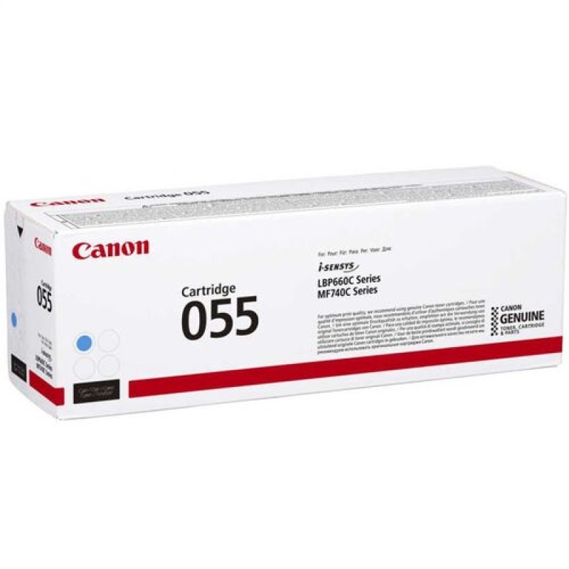 Canon CRG-055C 3015C002 Mavi Orjinal Toner - LBP662Cdw / MF742Cdw T12581 Canon CRG-055C 3015C002 Mavi Orjinal Toner - LBP662Cdw / MF742Cdw T12581