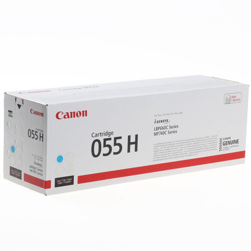 Canon CRG-055H C 3019C002 Mavi Orjinal Toner - LBP662Cdw / MF742Cdw T12586 Canon CRG-055H C 3019C002 Mavi Orjinal Toner - LBP662Cdw / MF742Cdw T12586