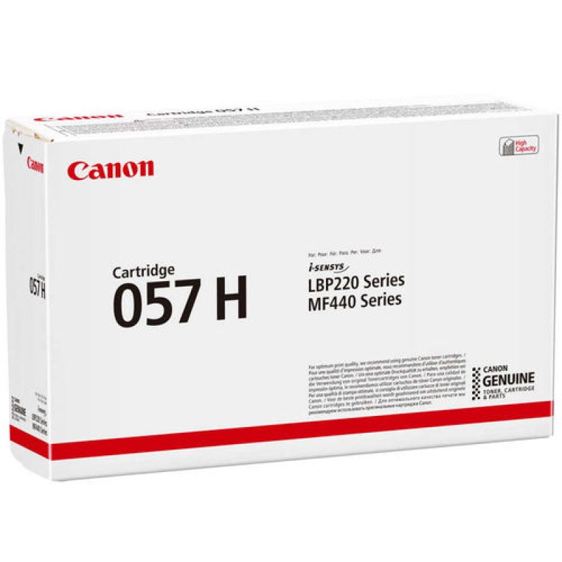 Canon CRG-057H 3010C002 Siyah Orjinal Toner - LBP223 / LBP226 T12184 Canon CRG-057H 3010C002 Siyah Orjinal Toner - LBP223 / LBP226 T12184