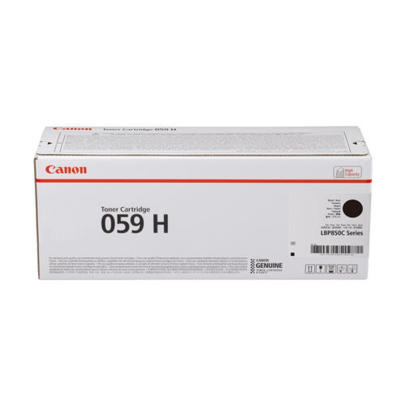 Canon CRG-059HBK 3627C001 Siyah Orjinal Toner Yüksek Kapasite - LBP852Cx / LBP851C T13058 Canon CRG-059HBK 3627C001 Siyah Orjinal Toner Yüksek Kapasite - LBP852Cx / LBP851C T13058