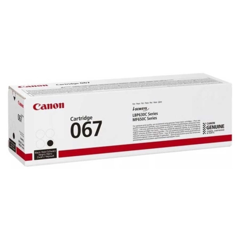 Canon CRG-067 5102C002 Siyah Orjinal Toner - LBP-631Cw / MF-651Cw Canon CRG-067 5102C002 Siyah Orjinal Toner - LBP-631Cw / MF-651Cw