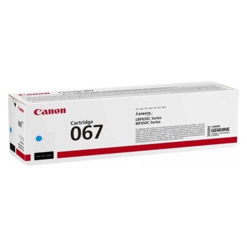 Canon CRG-067C 5101C002 Mavi Orjinal Toner - LBP-631Cw / MF-651Cw Canon CRG-067C 5101C002 Mavi Orjinal Toner - LBP-631Cw / MF-651Cw