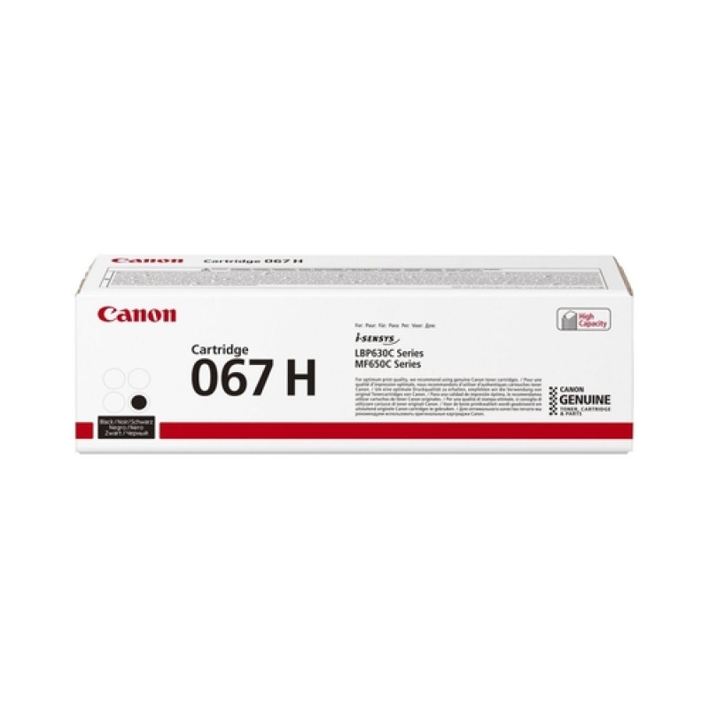 Canon CRG-067H BK 5106C002 Siyah Orjinal Toner - LBP-630C / MF-650C Canon CRG-067H BK 5106C002 Siyah Orjinal Toner - LBP-630C / MF-650C
