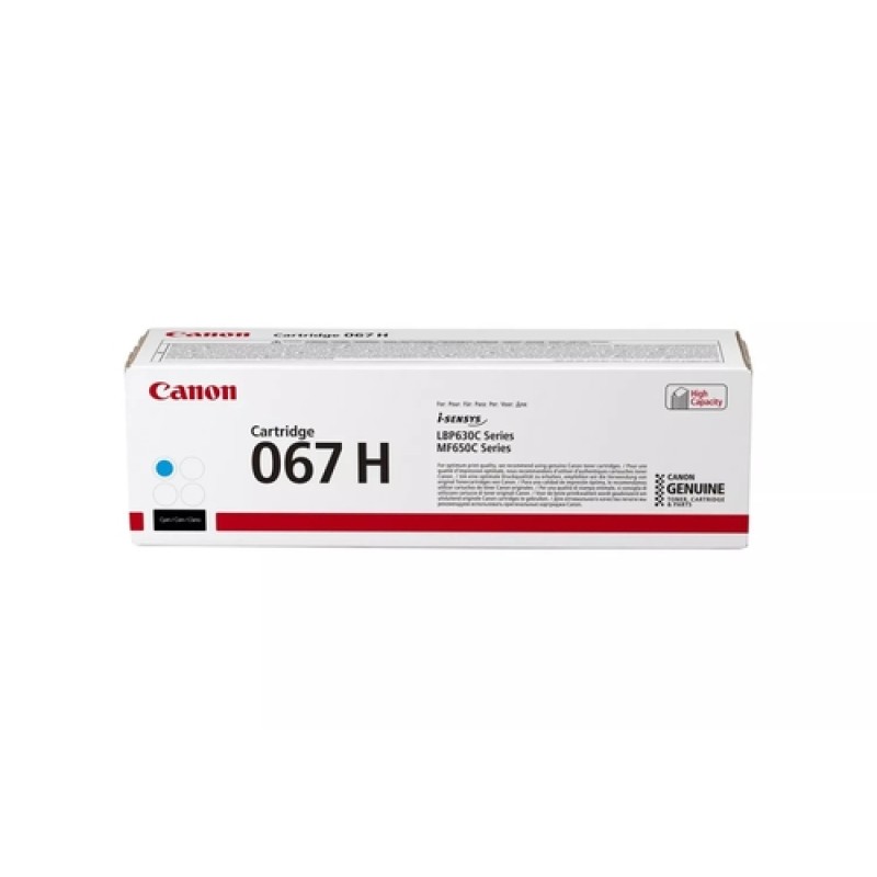 Canon CRG-067H C 5105C002 Mavi Orjinal Toner - LBP-630C / MF-650C Canon CRG-067H C 5105C002 Mavi Orjinal Toner - LBP-630C / MF-650C