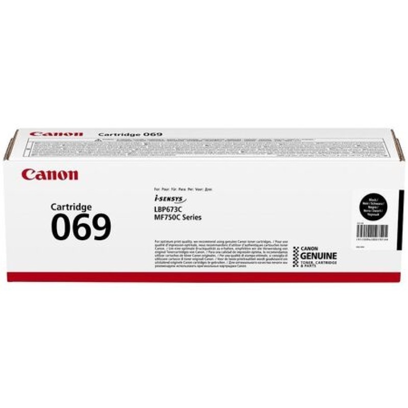 Canon CRG-069BK 5094C002 Siyah Orjinal Toner - MF754Cdw Canon CRG-069BK 5094C002 Siyah Orjinal Toner - MF754Cdw