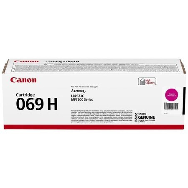 Canon CRG-069H 5096C002 Kırmızı Orjinal Toner - LBP673Cdw Canon CRG-069H 5096C002 Kırmızı Orjinal Toner - LBP673Cdw
