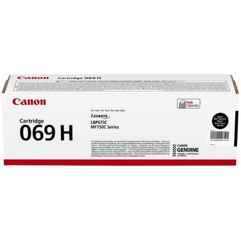 Canon CRG-069H 5098C002 Siyah Orjinal Toner - LBP673Cdw Canon CRG-069H 5098C002 Siyah Orjinal Toner - LBP673Cdw