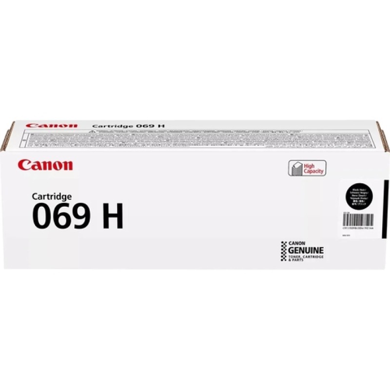 Canon CRG-069H 5098C004 Siyah Orjinal Toner Çizgisiz - LBP673Cdw Canon CRG-069H 5098C004 Siyah Orjinal Toner Çizgisiz - LBP673Cdw