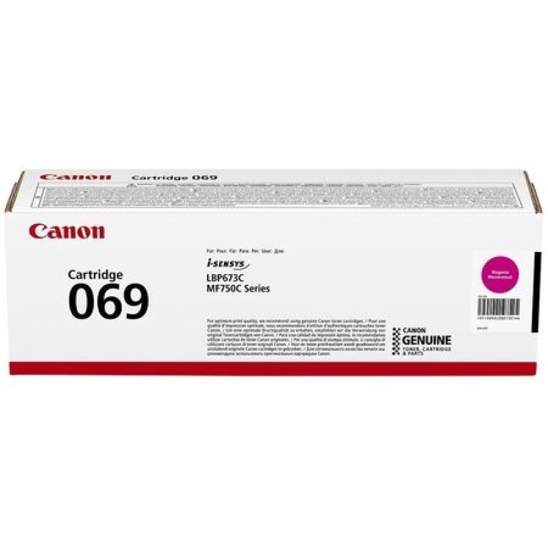 Canon CRG-069M 5092C002 Kırmızı Orjinal Toner - MF754Cdw Canon CRG-069M 5092C002 Kırmızı Orjinal Toner - MF754Cdw