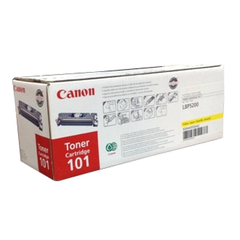 Canon CRG-101Y/CRG-701Y/CRG-301Y 9284A003 Sarı Orjinal Toner - LBP5200 T4182 Canon CRG-101Y/CRG-701Y/CRG-301Y 9284A003 Sarı Orjinal Toner - LBP5200 T4182