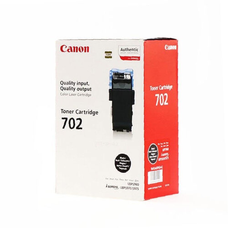 Canon CRG-702BK 9645A004 Siyah Orjinal Toner - LBP5960 T15974 Canon CRG-702BK 9645A004 Siyah Orjinal Toner - LBP5960 T15974