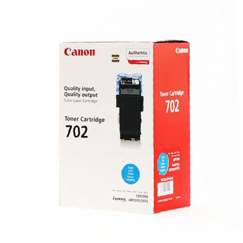 Canon CRG-702C 9644A004 Mavi Orjinal Toner - LBP5960 T15973 Canon CRG-702C 9644A004 Mavi Orjinal Toner - LBP5960 T15973
