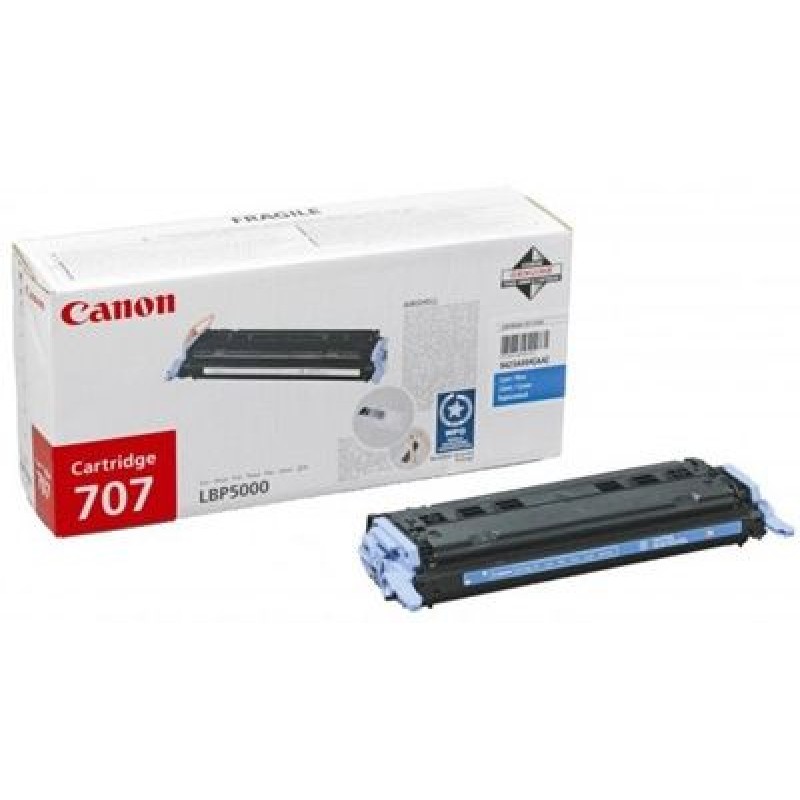 Canon CRG-707C 9423A004 Mavi Orjinal Toner - LPB5000 / LBP5100 T5481 Canon CRG-707C 9423A004 Mavi Orjinal Toner - LPB5000 / LBP5100 T5481