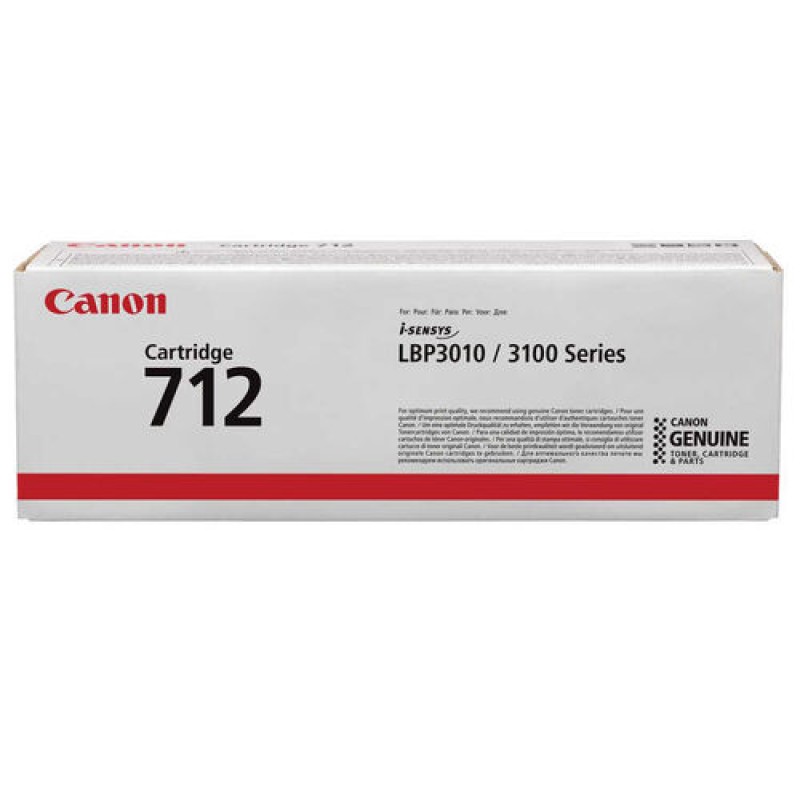 Canon CRG-712 1870B002 Siyah Orjinal Toner - LBP3010 T4592 Canon CRG-712 1870B002 Siyah Orjinal Toner - LBP3010 T4592