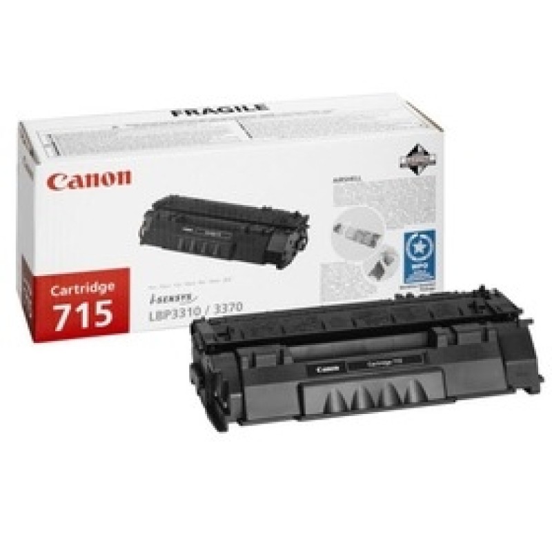 Canon CRG-715 1975B002 Siyah Orjinal Toner - LBP3310 / LBP3370 T4804 Canon CRG-715 1975B002 Siyah Orjinal Toner - LBP3310 / LBP3370 T4804