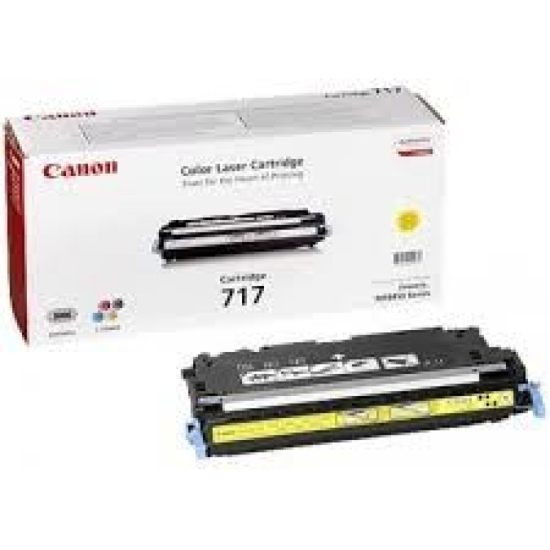 Canon CRG-717Y 2575B002 Sarı Orjinal Toner - MF8450 B T8625 Canon CRG-717Y 2575B002 Sarı Orjinal Toner - MF8450 B T8625