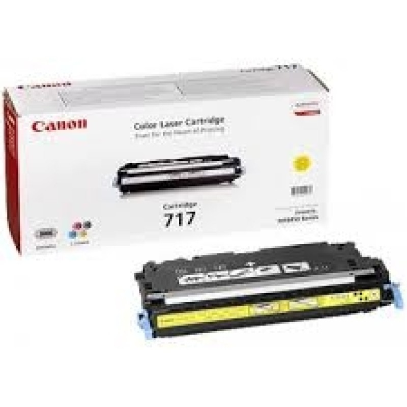 Canon CRG-717Y 2575B002 Sarı Orjinal Toner - MF8450 T3998 Canon CRG-717Y 2575B002 Sarı Orjinal Toner - MF8450 T3998